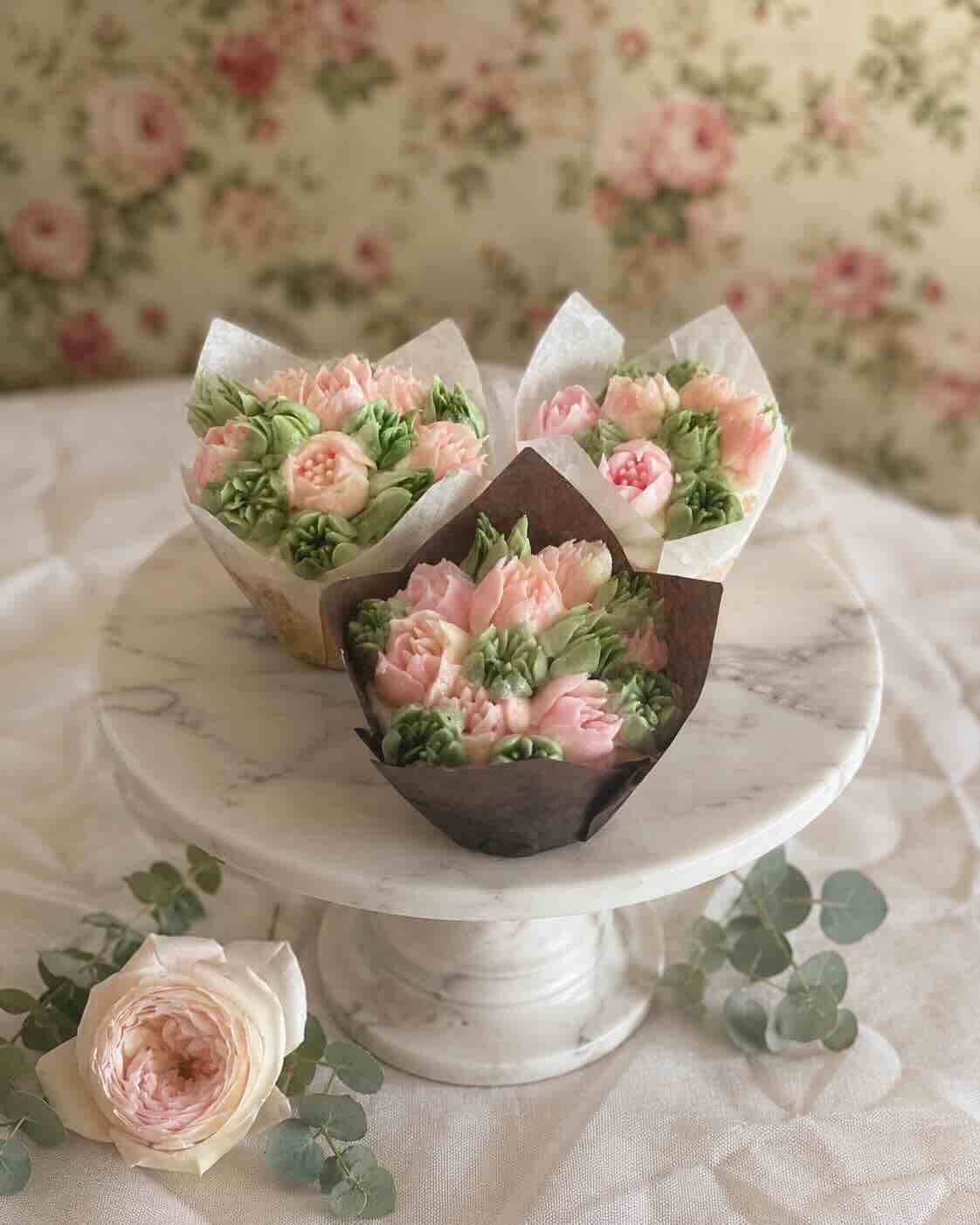 Flower Cupcakes