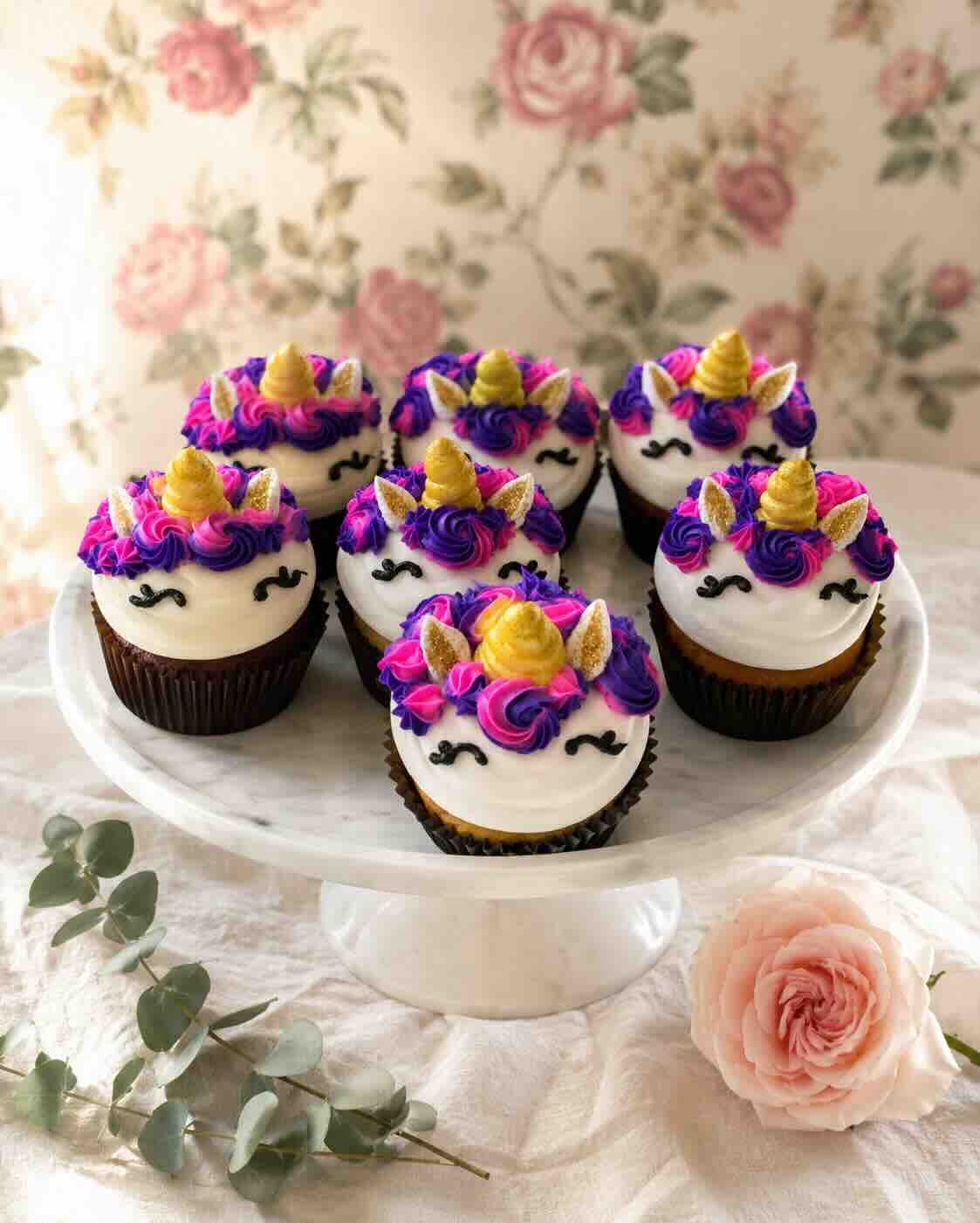 Unicorn cupcakes